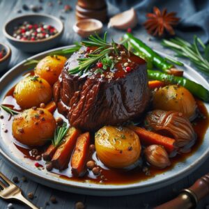 Braised Beef Cheek Daube