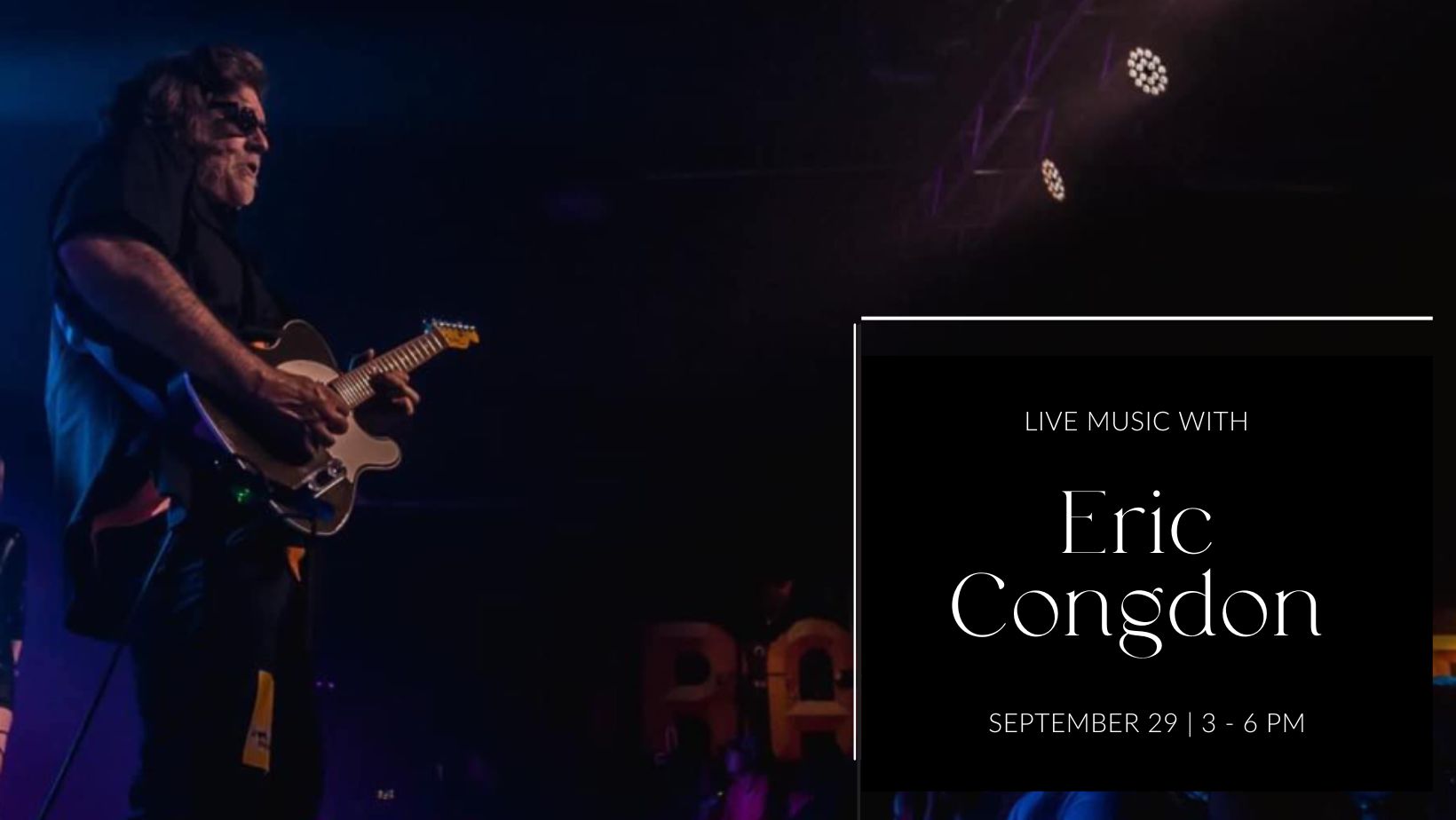 Live Music : Eric Congdon