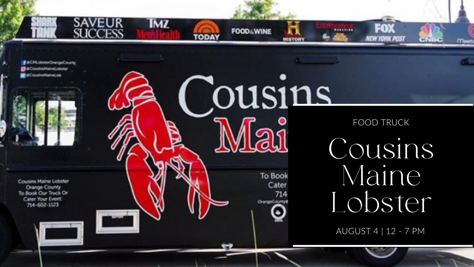 Food Truck: Cousins Maine Lobster