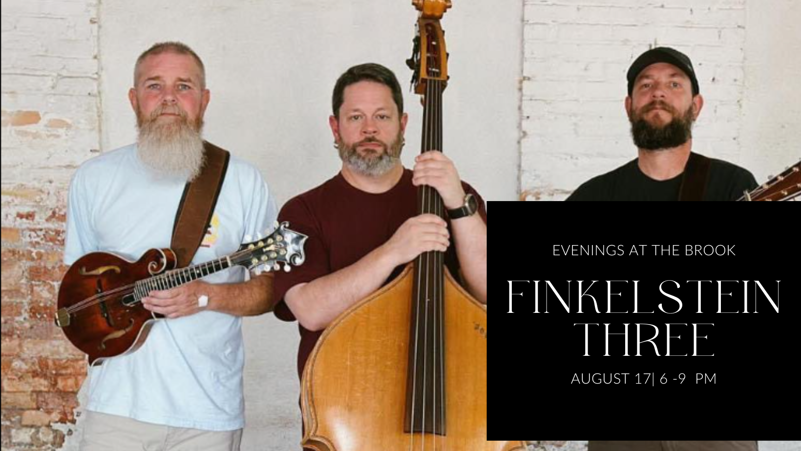 Evenings At The Brook : Finkelstein Three